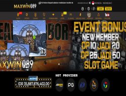 MAXWIN089 – BONUS NEW MEMBER 10 JADI 20,25 JADI 50