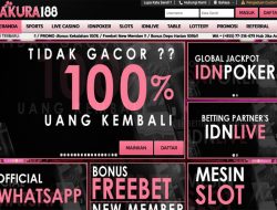 SAKURA188 – BONUS GARANSI 100% KALAU TIDAK GACOR