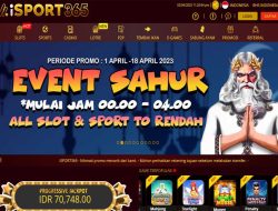 iSPORT365 – EVENT SAHUR ALL SLOT & SPORT