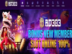 BD303 – BONUS SLOT GAMES 50% NEW MEMBER