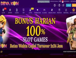 DEWAKOIN – BONUS HARIAN 100%