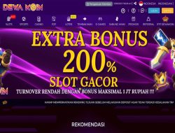 DEWAKOIN – BONUS SLOT GAMES 200% MEMBER BARU