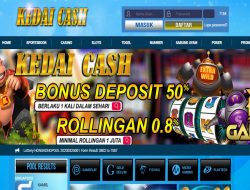 KEDAICASH – BONUS SLOT GAMES 50% MEMBER BARU CLAIM LANGSUNG DIDEPAN