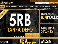 PANDORA188 – BONUS FREEBET 5 RIBU