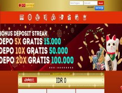 QQRUBY – BONUS DEPOSIT STREAK HARIAN