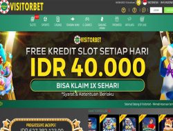 VISITORBET – FREE KREDIT SLOT GAMES 40RIBU SETIAP HARI