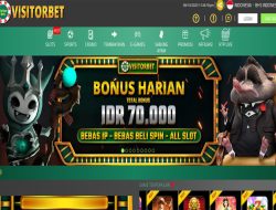 VISITORBET – BONUS HARIAN 70RIBU