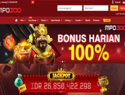 MPO300 – BONUS HARIAN 100% SLOT GAMES