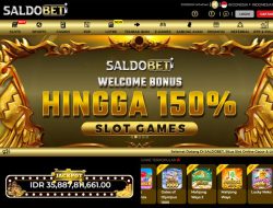 SALDOBET – BONUS SLOT GAMES 150% MEMBER BARU