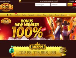 MASBET888 – BONUS SLOT 100% MEMBER BARU