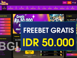 RAJABONANZA88 – FREEBET GRATIS TERBARU TANPA DEPOSIT RP 50.000