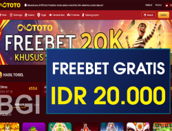 69TOTO – FREEBET GRATIS TERBARU TANPA DEPOSIT RP 20.000