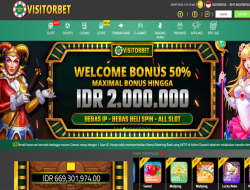 VISITORBET – BONUS SLOT GAMES 50% NEW MEMBER CLAIM LANGSUNG DIDEPAN