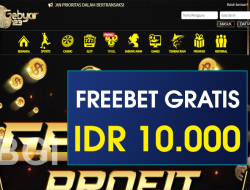 GEBYAR123 – FREEBET GRATIS TERBARU TANPA DEPOSIT RP 10.000