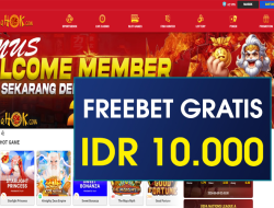 QQHOK – FREEBET GRATIS TERBARU TANPA DEPOSIT RP 10.000