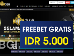 KIM368 – FREEBET GRATIS TERBARU TANPA DEPOSIT RP 5.000