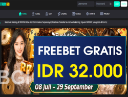 TROY69 – FREEBET GRATIS TERBARU TANPA DEPOSIT RP 32.000