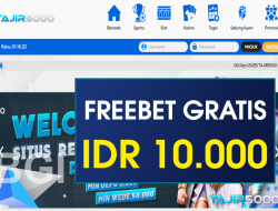 TAJIR5000 – FREEBET GRATIS TERBARU TANPA DEPOSIT RP 10.000