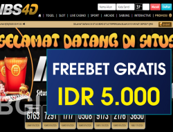 IBS4D – FREEBET GRATIS TERBARU TANPA DEPOSIT RP 5.000